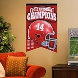 NCAA Alabama Crimson Tide 2011 BCS National Champions 17 x 26 Premium Felt Dovetail Banner ()
