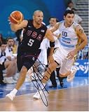 Jason Kidd Autographed/Hand Signed Dallas Mavericks 8x10 Team USA Photo