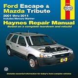 Ford Escape, Mazda Tribute & Mercury Mariner automotive repair manual