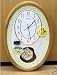 Rhythm Musical Motional Wall Clock Wood Frame Green Heirloom