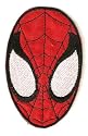 Spider-man Mask Costume Head Embroidered Iron On / Sew On Patch