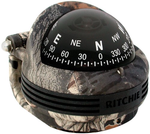 Ritchie Navigation TR-31B Trek Bracket Mount Compass (Break-Up Camo)