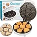 CucinaPro Animal Mini Waffle Maker- Makes 7 Fun, Different Shaped Pancakes - Electric Non-Stick Waffler