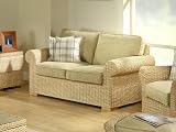 Conservatory Furniture Sofa - Banana Leaf - Cushioned - FREE 48 Hr Dispatch