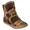 Women's Mossimo Supply Co. Orlena Booties - Brown Plaid