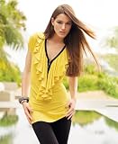 INC International Concepts Top, Dolman Sleeve Tunic