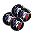 SunShine 4Pcs 65mm Car Wheel Center Hubcaps Epoxy Decal Badge Emblem Hub Cap Auto Wheel Cover Aluminum Sticker Logo For Buick Enclave Lucerne Encore Excelle Regal Wheel Center Caps