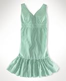 Ralph Lauren Girls Dress, Seersucker Marlena Dress Green Multi 8