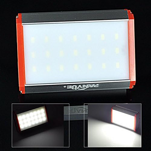 WannaBi Outdoor Multifunctional Rechargeable 21 LED SMD Camping Light Lantern Flashlight, Emergency Lantern Charging Power Bank/Backup Battery Charger