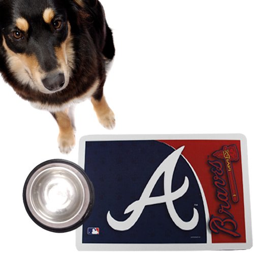Atlanta Braves Navy Blue Pet Mat