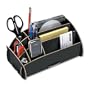 Fellowes - 8011201 - Earth Series - Organisateur multim�dia en bois - Noir