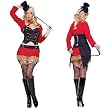 4 Piece Daring Lion Tamer Costume