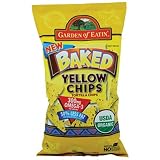 Gardenof ea Tortilla Chip-Baked/Yellow Corn (100% Organic), 7-Ounce (Pack of 12)