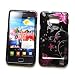 Samsung Galaxy S II i9100 & i777 (AT&T) Snap-on Protector Hard Case Image Cover "Butterfly Bliss" Design