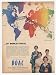 1962 BOAC British Airways Modern Art World Travel 2-Page Print Ad (20413)