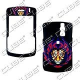 Blackberry Curve 8300/8310/8320/8330 - Flamming Tiger on Black - Hard Case ....