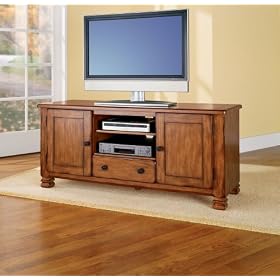 Altra 98296 Rustic TV Stand, Pine by Altra Furniture