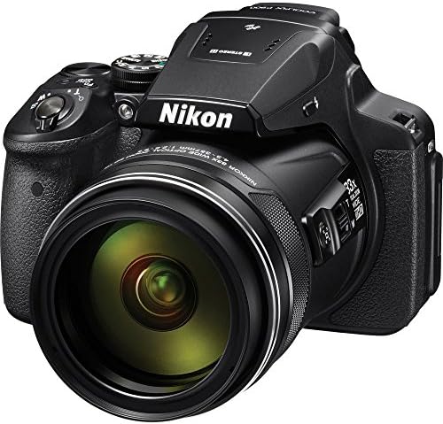 Nikon COOLPIX P900 Digital Camera with 83x Optical Zoom and Built-In Wi-Fi (Black) + SanDisk Extreme 32GB UHS-I/U3 SDHC Memory Card (SDSDXN-032G-G46) + Microfiber Cleaning Cloth