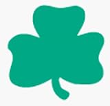 CALENDAR CUT-OUTS SHAMROCK 31/PK 3