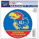 University of Kansas Jayhawks NCAA Car Magnet