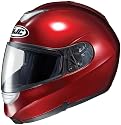 HJC Symax 2 Modular Full Face Motorcycle Helmet Wine Medium