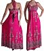 51l94CAPpoL. SL75  EyeCatchClothing   Slinky Long Maxi Halter Neck Print Dress