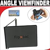 Flipbac Angle Viewfinder And LCD Screen Protector (Black) For The Canon EOS ....