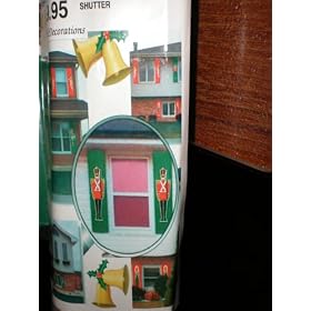 Christmas Shutter Wrap, Set of 2 Nutcracker Soldiers
