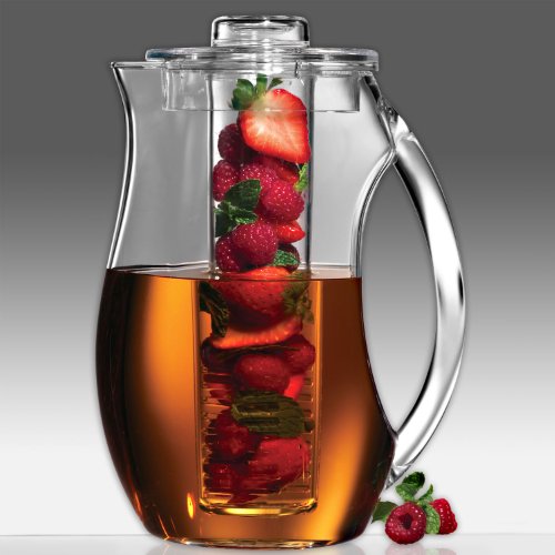 Prodyne Fruit Infusion 93-Ounce Natural Fruit Flavor Pitcher