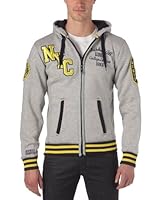 Geographical Norway Sudadera con Cierre (Gris)