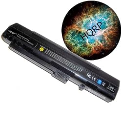 HQRP Replacement 6-cell 4400mAh Lithium-Ion Battery for Acer Aspire One A110L / A110X / A150L / A150X / A150X-3G Netbook / Subnotebook plus HQRP Mousepad