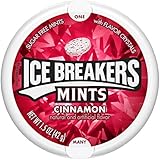 Ice Breakers Sugar Free Mints, Cinnamon, 1.5 Ounce