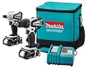 Makita LCT200W 18-Volt Compact Lithium-Ion Cordless 2-Piece Combo Kit