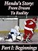 Books : Hendu's Story: From Dream To Reality Part I: Beginnings