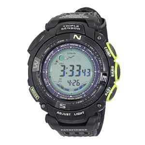 Casio Mens PAW1500GB 3 Pathfinder Multi Band Atomic Digital Watch Casio Men's PAW1500GB-3 Pathfinder Multi-Band Atomic Digital Watch