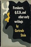 Fernhurst, Q.E.D., and other early writings