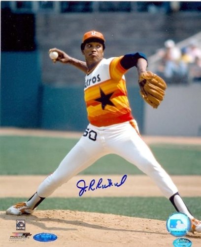 J.R. Richard (Houston Astros) Autographed/Hand Signed 8x10 Photo