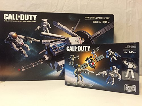 Mega Bloks Call of Duty Odin Space Station Strike and Mega Bloks Call of Duty Icarus Troppers