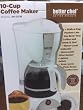 Better Chef 10-cup Coffee Maker Model IM-117W