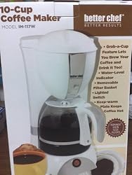 Better Chef 10-cup Coffee Maker Model IM-117W
