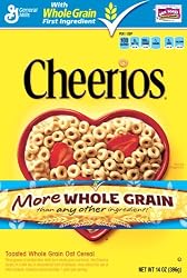 Cheerios Cereal, 14-Ounce Box (Pack of 4)