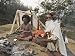 Two Sadhus Smoke Marijuana on the One Day of the Year When It is Legal, Pashupatinath, Nepal Art Photographic Poster Print by Don Smith, 12x9