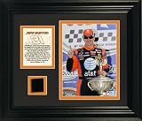 Jeff Burton - Bristol Motor Speedway 2008 - Race Winner Collectible with Race Used Tire Piece