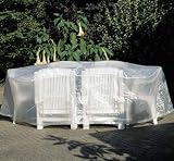Garden-Joker - 454 136 Schutzhülle Hülle Abdeckung für Sitzgruppe oval