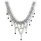 Amira Beaded Chainmail Necklace