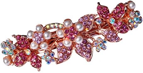 Dongshop(TM) High Grade Studded Diamonds Pearl Hairpin Sweet Bang Clip Accessories