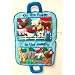 Who Lives Where? Playbag with detachable (velcro) animals that can be used over and over again. Perfect travel companion.