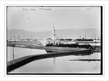 Newswire Photo (S): Suez Canal - railroad station, Egypt