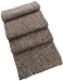 Handmade Baby Alpaca Natural Fiber Scarf - Brown and Black Granite Perfection...