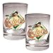 Baltimore Orioles MLB 2pc Rocks Glass Set - Primary Logo by Great American Products